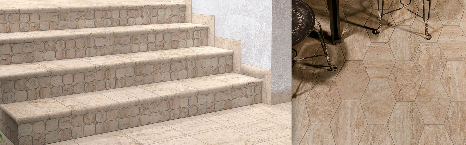 Travertino cabecera exteriores