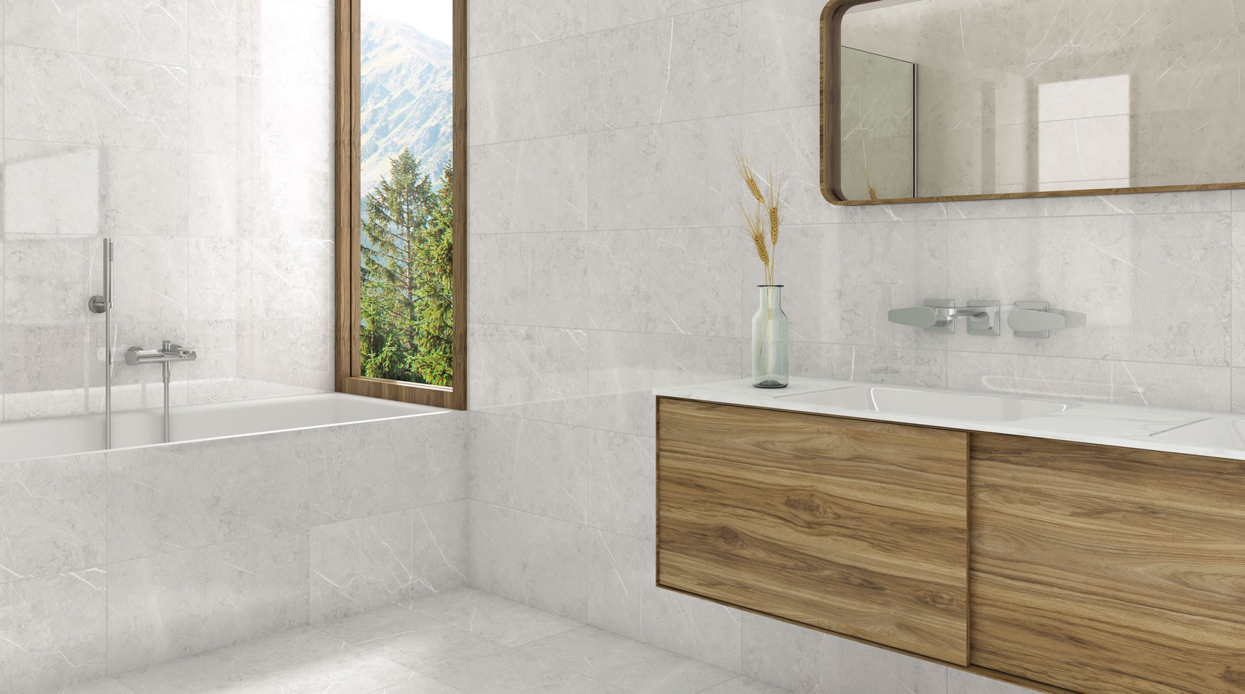 Ambte Altamura Silver cabec.baño