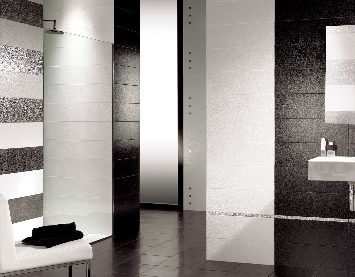 AMB GRETA WALL BLACK WHITE 20x60 cabec
